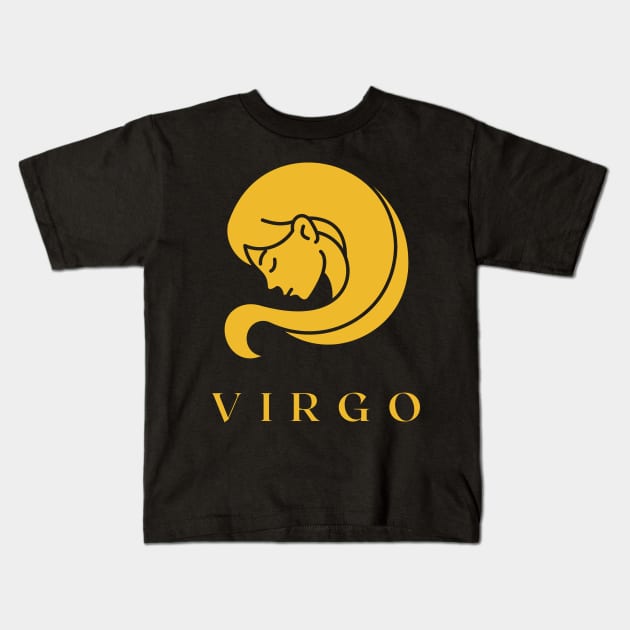 virgo astrology Kids T-Shirt by Amart